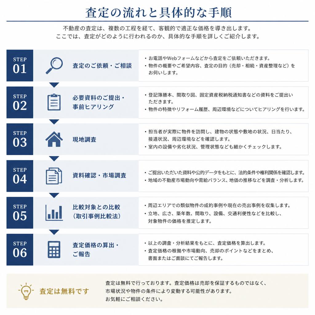 査定のプロセス