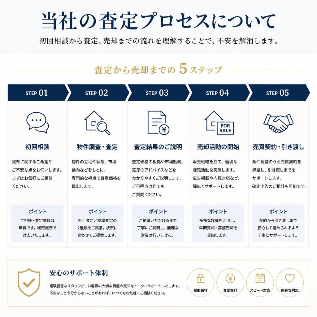 当社の査定プロセス