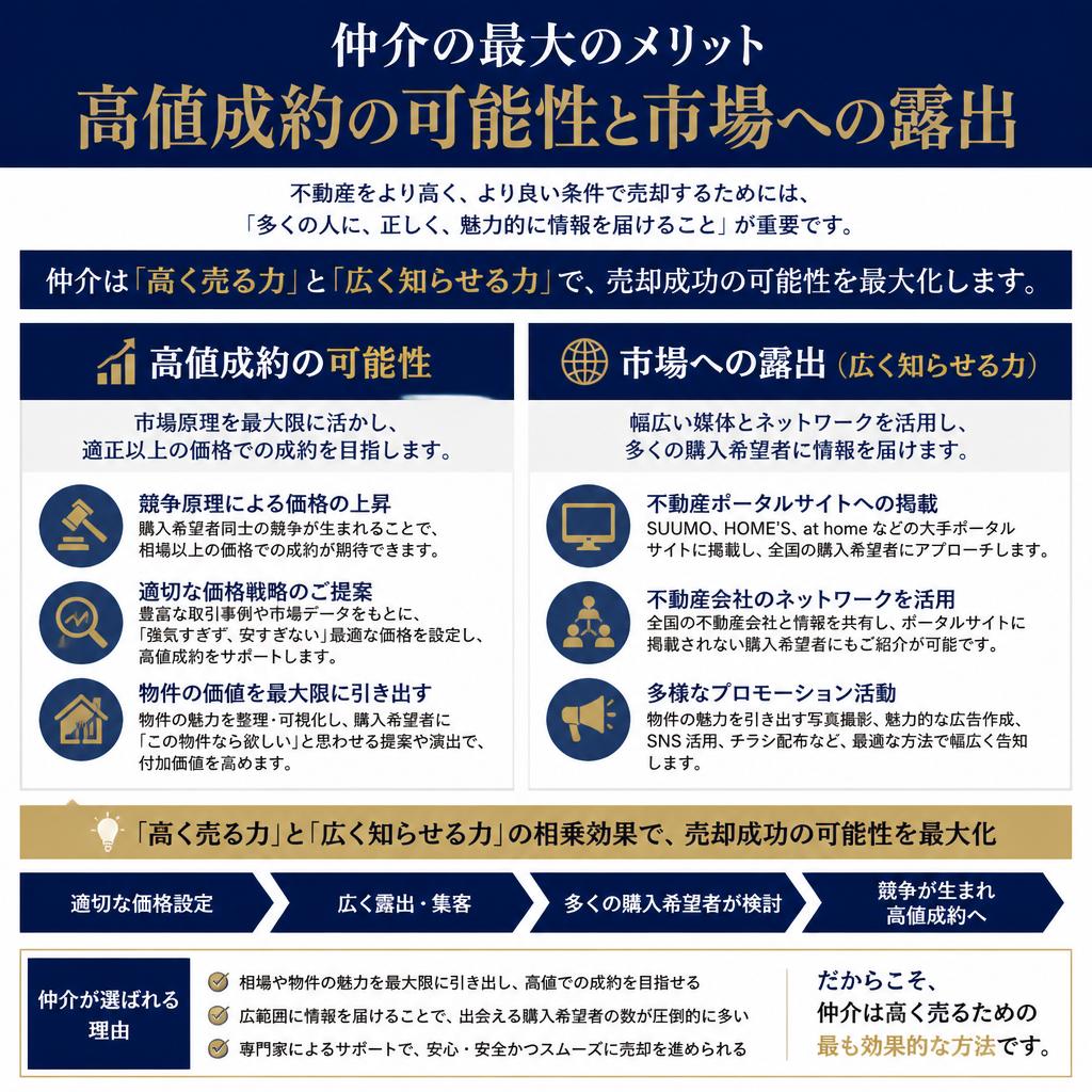 2. 仲介のメリット