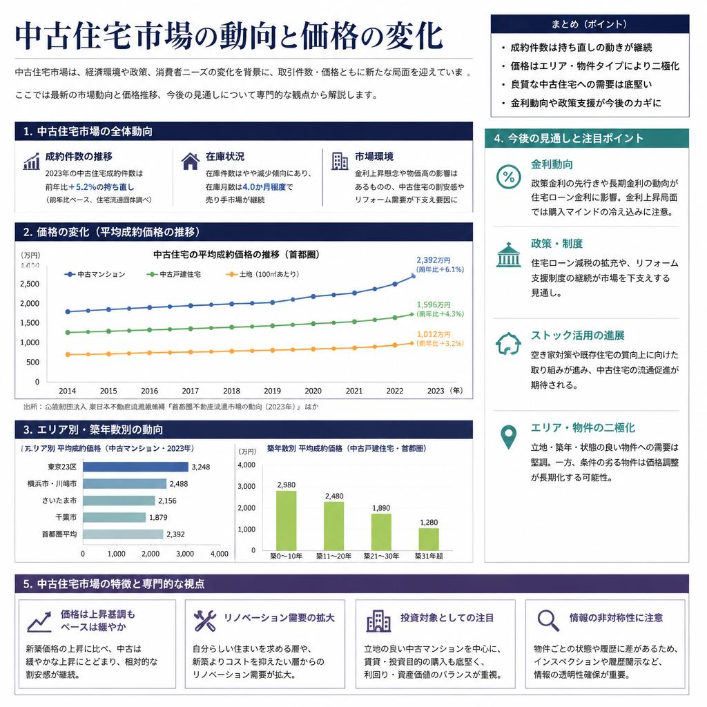 市場のトレンドを把握しよう