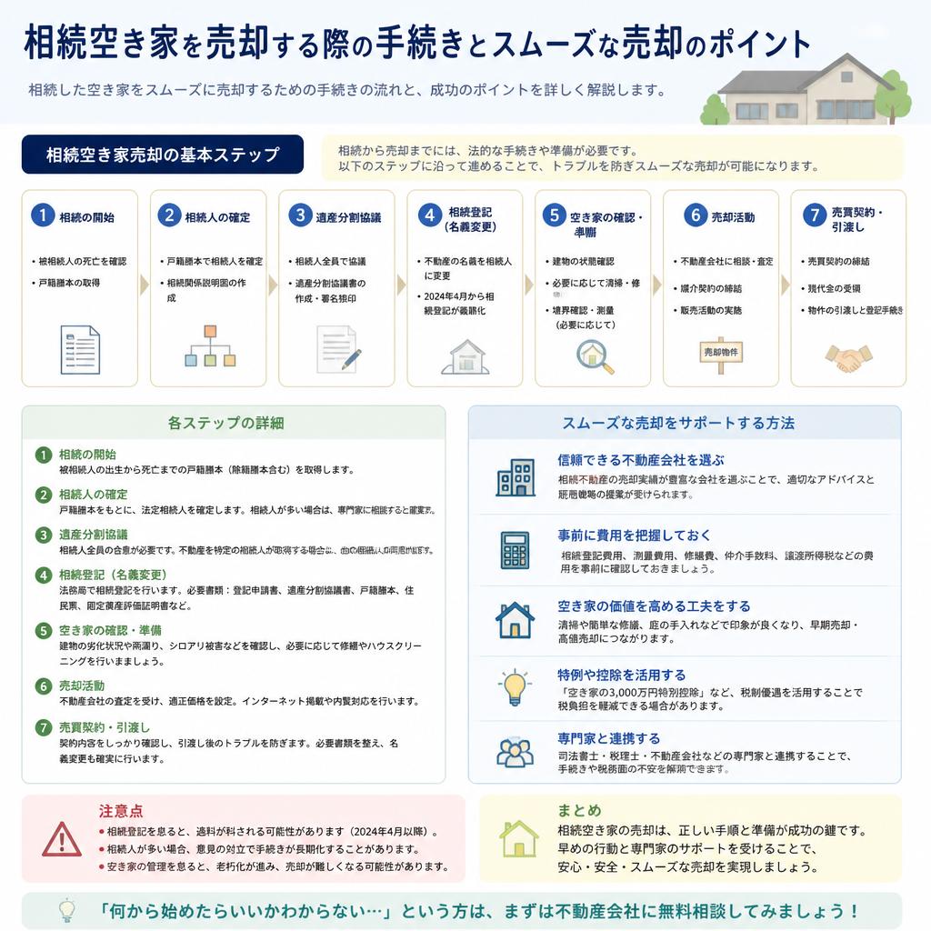 相続手続きの流れ