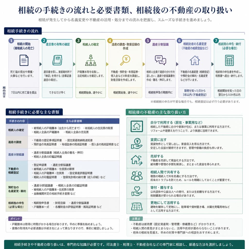 相続手続きの流れ