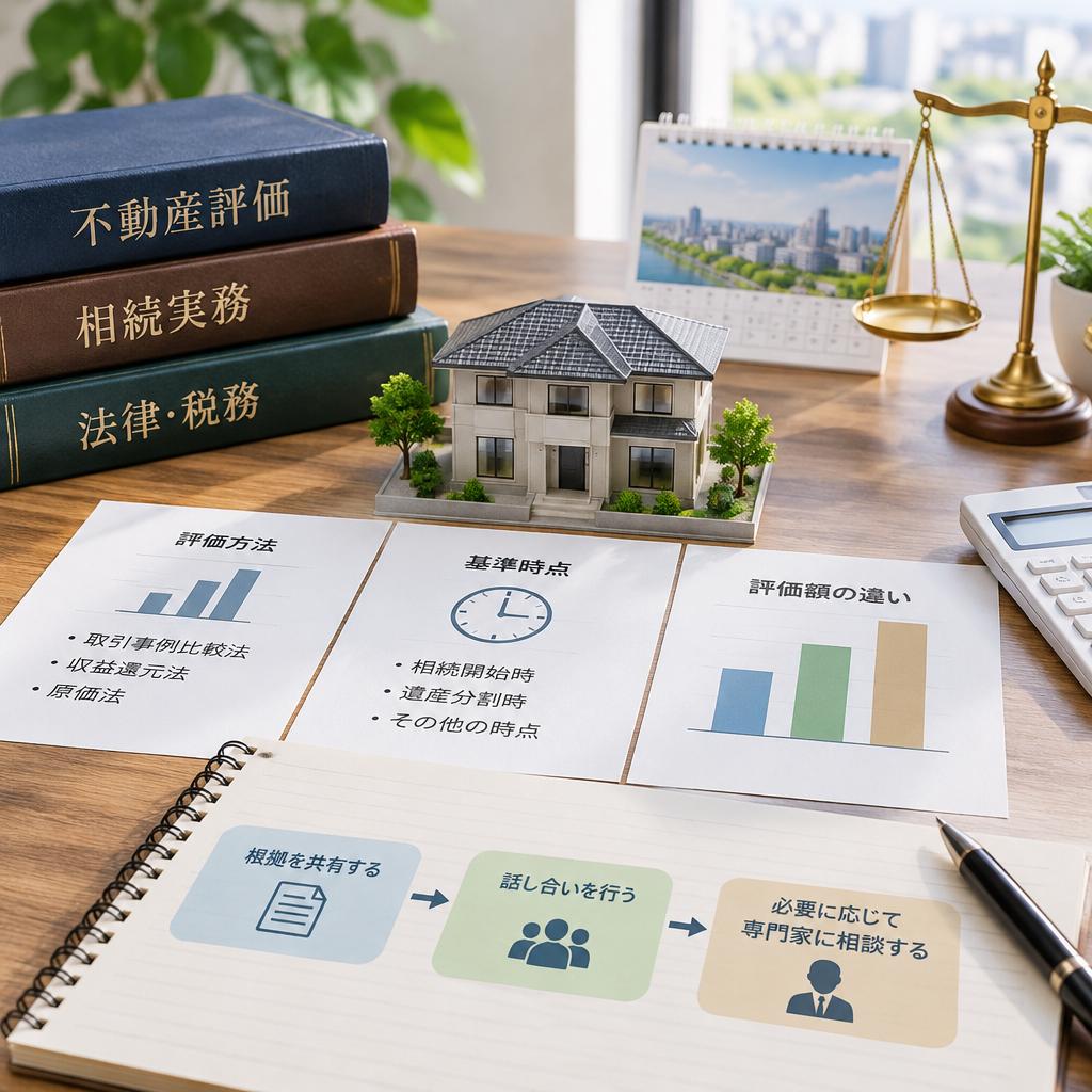 実家の評価額はどう決める？納得できる話し合いの進め方