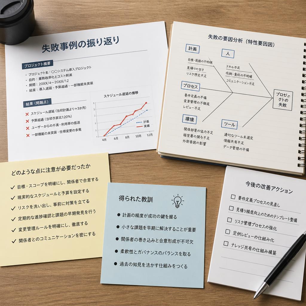 失敗事例から学ぶ