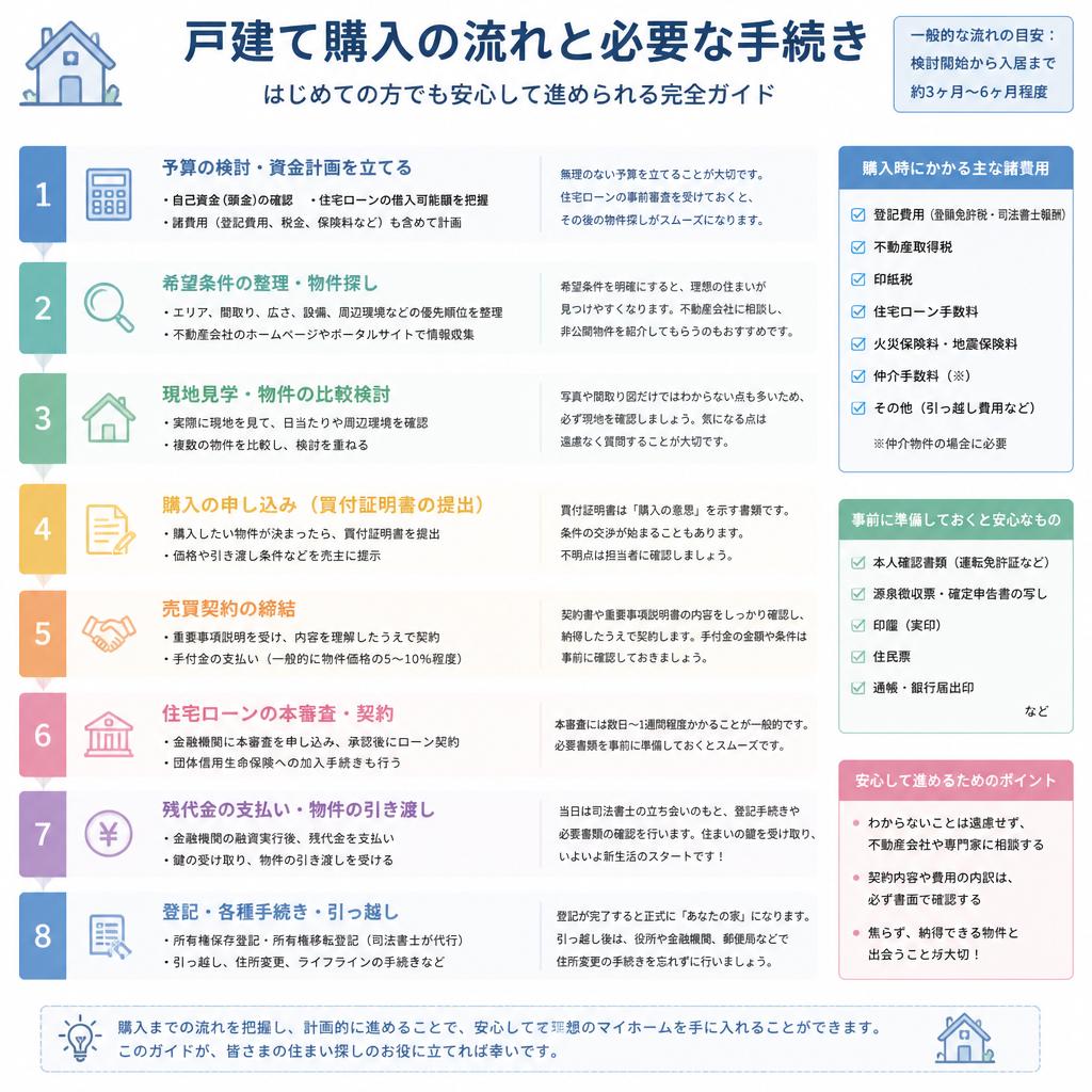 購入プロセスをわかりやすく解説