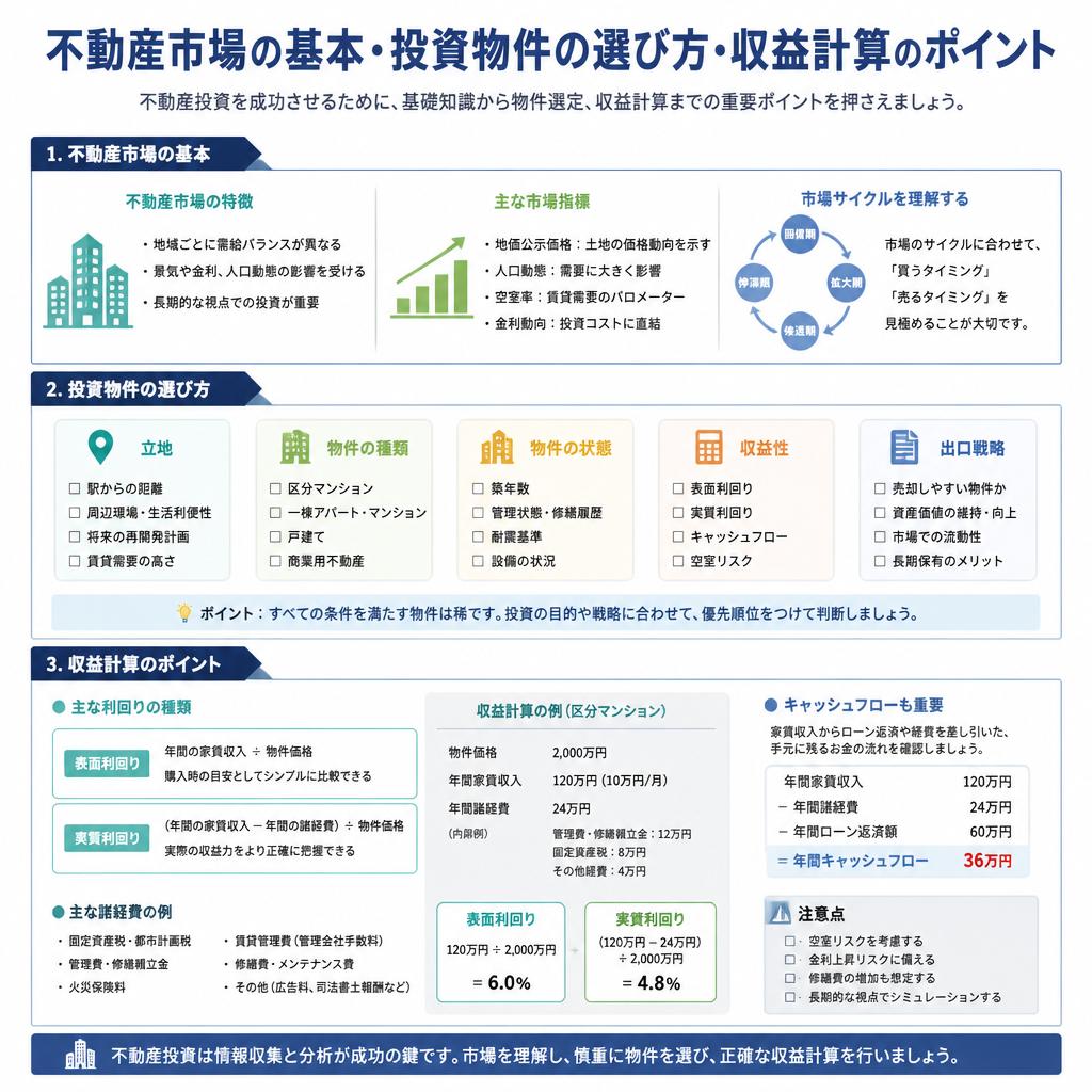 不動産投資の基礎知識