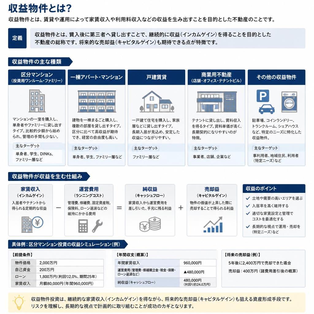収益物件とは？
